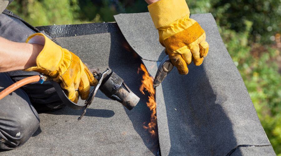 Professional flood damage restoration services in Moffett, OK